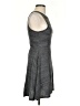 Roxy Stripes Gray Casual Dress Size S - photo 4
