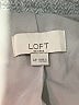 Ann Taylor LOFT 100% Cotton Chevron-herringbone Gray Blazer Size 4 Petite - photo 6