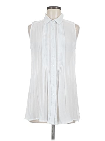 Fever Sleeveless Button-Down Shirt (view 1)