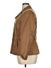 Evan Picone 100% Polyester Solid Brown Jacket Size 14 - photo 5
