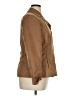 Evan Picone 100% Polyester Solid Brown Jacket Size 14 - photo 4
