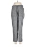Athleta 100% Linen Chevron-herringbone Gray Linen Pants Size 2 - photo 1