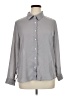 Unbranded Solid Gray Long Sleeve Button-Down Shirt Size XL - photo 1