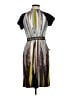 BCBGMAXAZRIA Graphic Gray Cocktail Dress Size M - photo 2