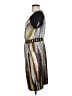 BCBGMAXAZRIA Graphic Gray Cocktail Dress Size M - photo 5