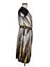 BCBGMAXAZRIA Graphic Gray Cocktail Dress Size M - photo 4