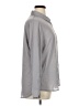 Unbranded Solid Gray Long Sleeve Button-Down Shirt Size XL - photo 4
