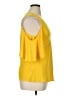 Derek Lam 100% Polyester Yellow 3/4 Sleeve Top Size XL - photo 4