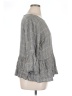 Chenault 100% Rayon Gray 3/4 Sleeve Blouse Size XL - photo 4
