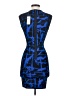 BCBGMAXAZRIA Graphic Blue Cocktail Dress Size XXS - photo 2