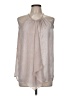 Violet & Claire 100% Polyester Silver Sleeveless Blouse Size M - photo 1