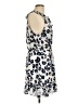 Parker 100% Polyester Animal Print Blue Casual Dress Size L - photo 4