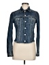 H&M 100% Cotton Blue Denim Jacket Size 8 - photo 1