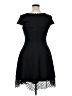Maia Solid Black Cocktail Dress Size 14 - photo 2