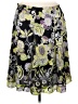 Sigrid Olsen 100% Polyester Paisley Green Casual Skirt Size 16 - photo 2