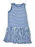 Lands' End Stripes Blue Dress Size M (kids) - photo 1