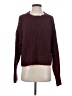 American Eagle Outfitters Tweed Burgundy Pullover Sweater Size S - photo 1