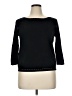 Spenser Jeremy 100% Silk Black Silk Pullover Sweater Size 1X - photo 1