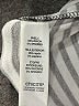 Chico's Stripes Gray Casual Dress Size Lg (2) - photo 8