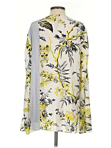Diane von Furstenberg Long Sleeve Silk Top (view 2)