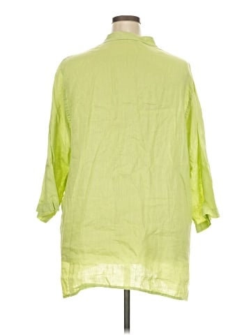 Caroline Rose 3/4 Sleeve Button-Down Shirt (view 2)