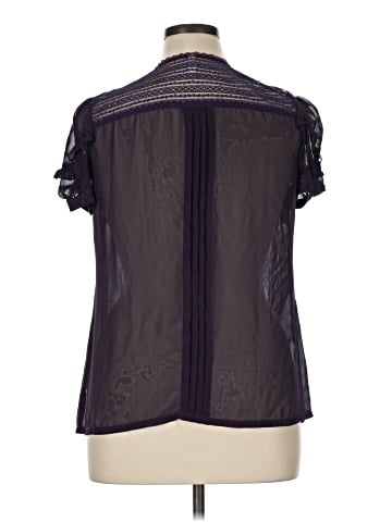 Xhilaration Short Sleeve Blouse (view 2)