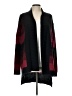 Jason Maxwell Plaid Burgundy Cardigan Size L - photo 1
