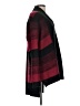 Jason Maxwell Plaid Burgundy Cardigan Size L - photo 4