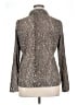Apt. 9 Animal Print Silver Long Sleeve Blouse Size XL - photo 2
