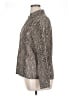 Apt. 9 Animal Print Silver Long Sleeve Blouse Size XL - photo 5
