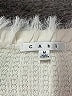 CAbi 100% Cotton White Jacket Size M - photo 6
