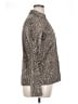 Apt. 9 Animal Print Silver Long Sleeve Blouse Size XL - photo 4