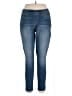 Levi's Solid Blue Jeggings Size 33 waist - photo 1