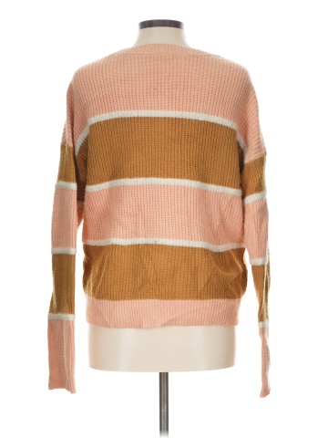 Hem & Thread Pullover Sweater (view 2)