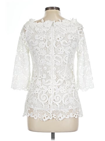 Magnifique Maroquinerie 3/4 Sleeve Blouse (view 2)