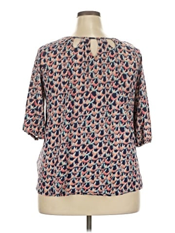 Lucky Brand 3/4 Sleeve Blouse (view 2)