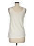 J.Crew 100% Cotton Ivory Sleeveless Top Size M - photo 1