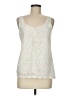 J.Crew 100% Cotton Ivory Sleeveless Top Size M - photo 2