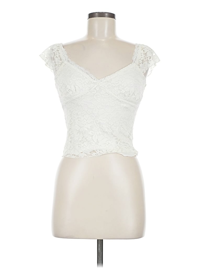 Pre-owned Full Tilt Tank Top Ivory Sweetheart Neckline Tops