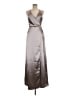Jenny Yoo Collection 100% Polyester Metallic Silver Cocktail Dress Size 6 - photo 1