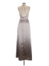 Jenny Yoo Collection 100% Polyester Metallic Silver Cocktail Dress Size 6 - photo 2