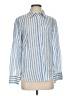 H&M Stripes Blue Long Sleeve Button-Down Shirt Size XS - photo 1