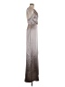 Jenny Yoo Collection 100% Polyester Metallic Silver Cocktail Dress Size 6 - photo 4