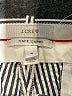 J.Crew 100% Cotton Checkered-gingham Gray Casual Pants Size 4 - photo 7