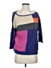 Esprit 100% Cotton Color Block Blue Pullover Sweater Size S - photo 1