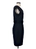 Maje Solid Blue Cocktail Dress Size Med (2) - photo 4