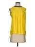 Gibson Latimer 100% Polyester Yellow Sleeveless Blouse Size S - photo 1