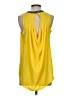 Gibson Latimer 100% Polyester Yellow Sleeveless Blouse Size S - photo 2