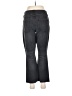 CAbi Chevron-herringbone Gray Jeans Size 6 - photo 2