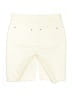 Hue Solid Ivory Shorts Size M - photo 2